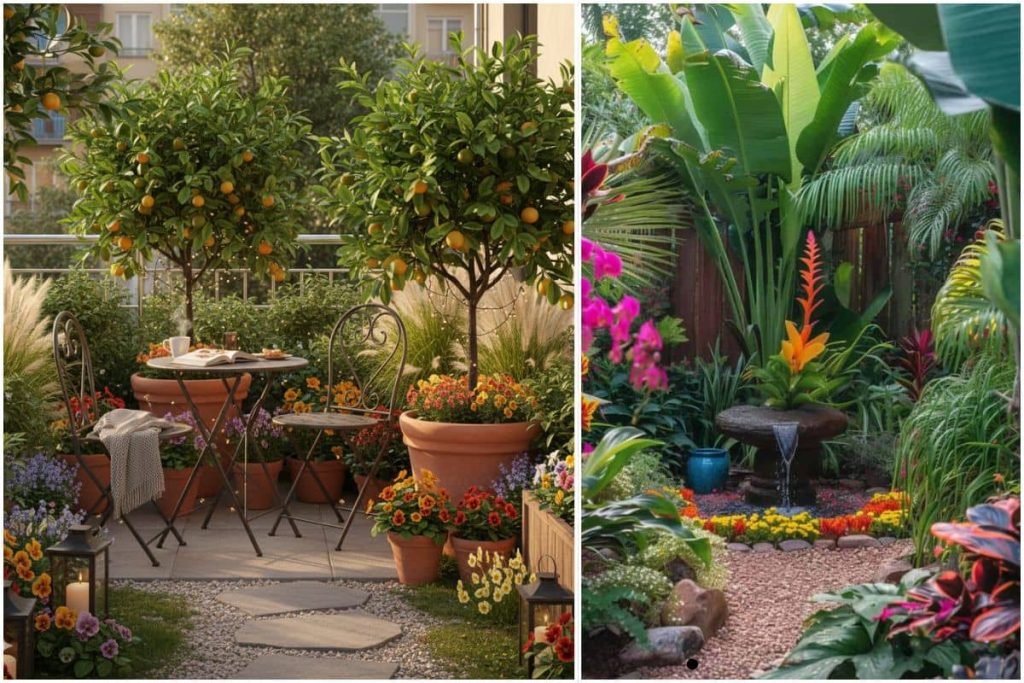 Mix Fruit Trees with Flowers and Herbs