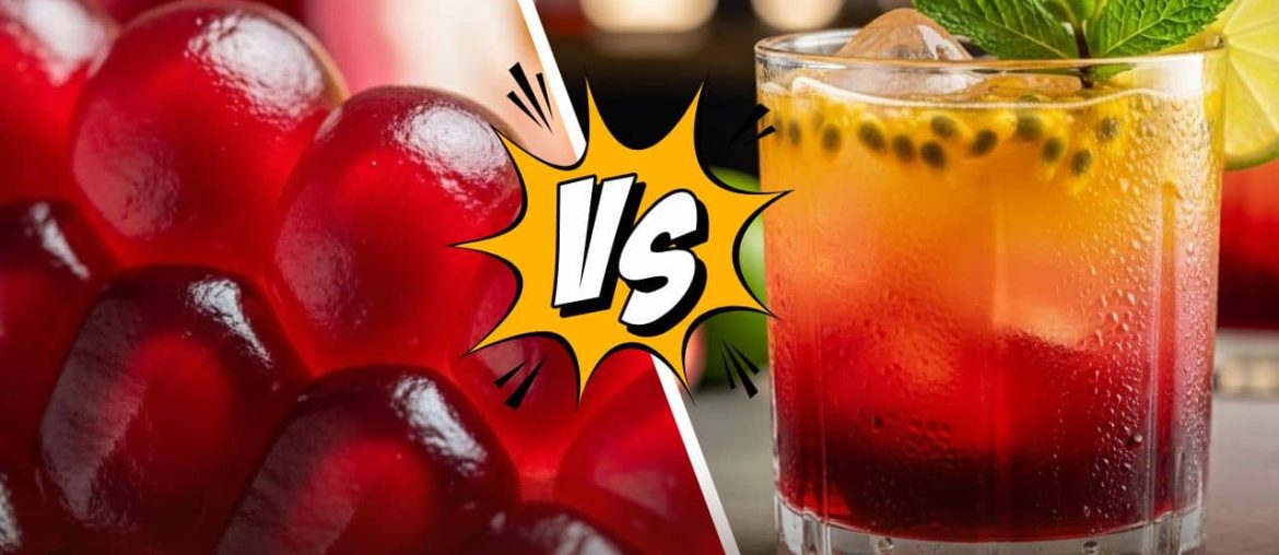 Passion Fruit and Pomegranate The Exotic